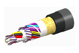 CommScope 8107971/DB R-012-LN-8W-F12BK/25D, Fiber Cable 12 Fiber OS2 Single Mode