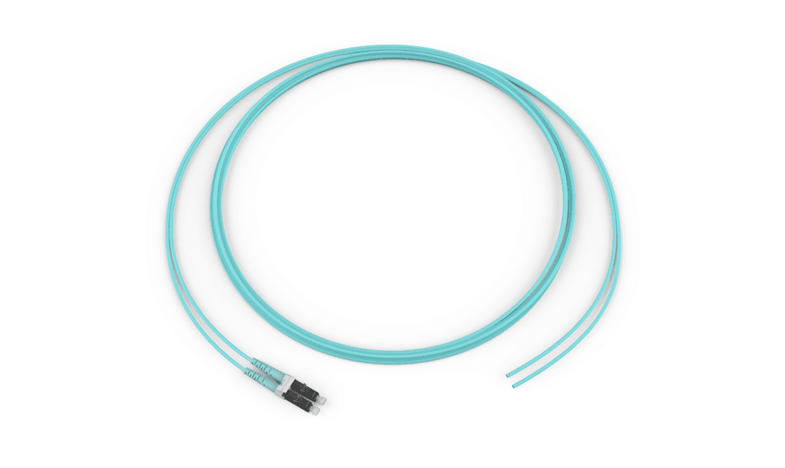 Corning 050502Q5820004M, LC Duplex MM OM4 50um 2F 4 Meters