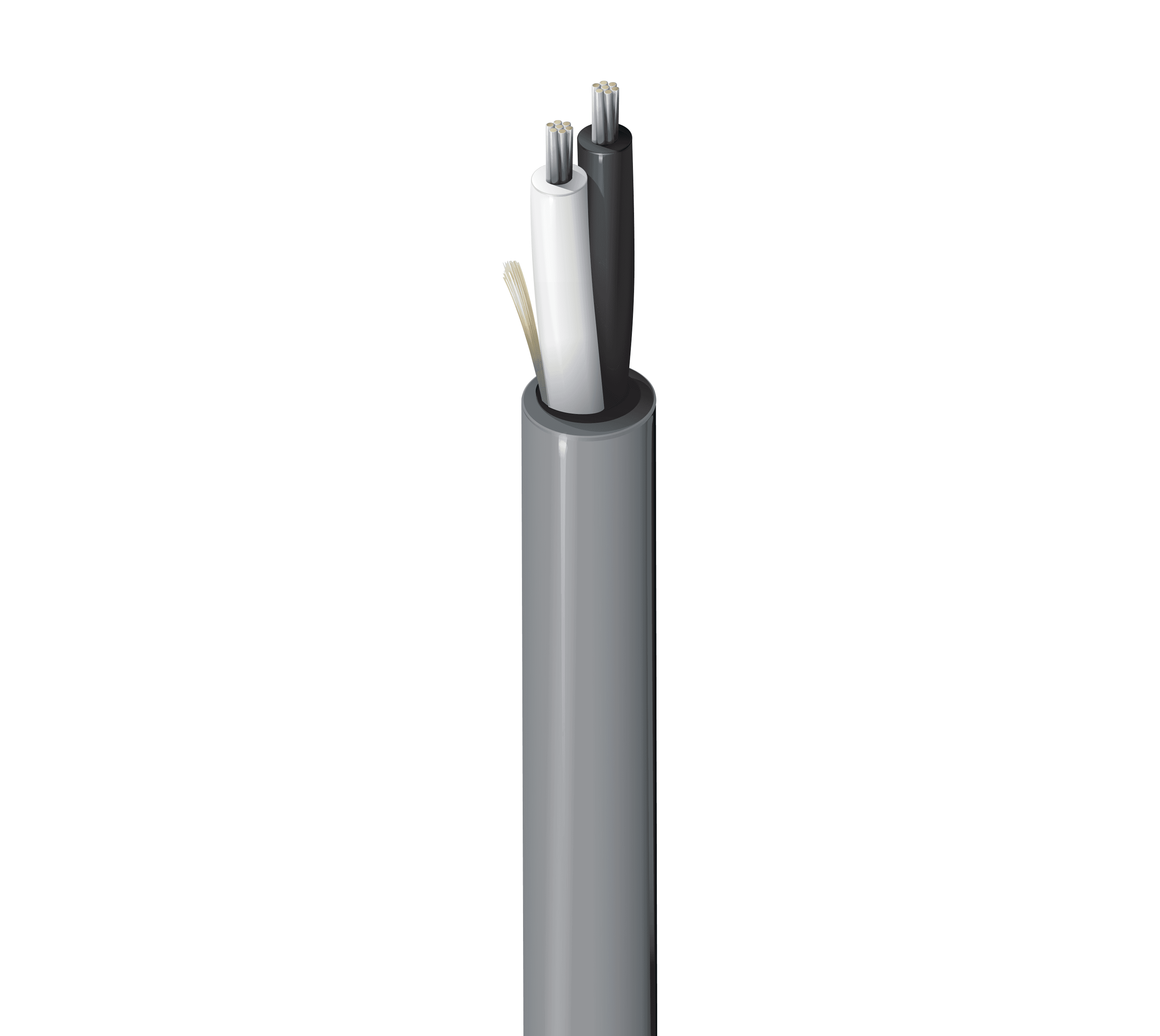Belden 5000UE 008, Commercial Audio Cable 2C 12 AWG FRPVC Gray