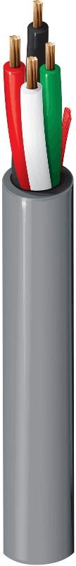 Belden 5202UE 008, Multi Conductor 4C 16 AWG PP FRPVC Gray