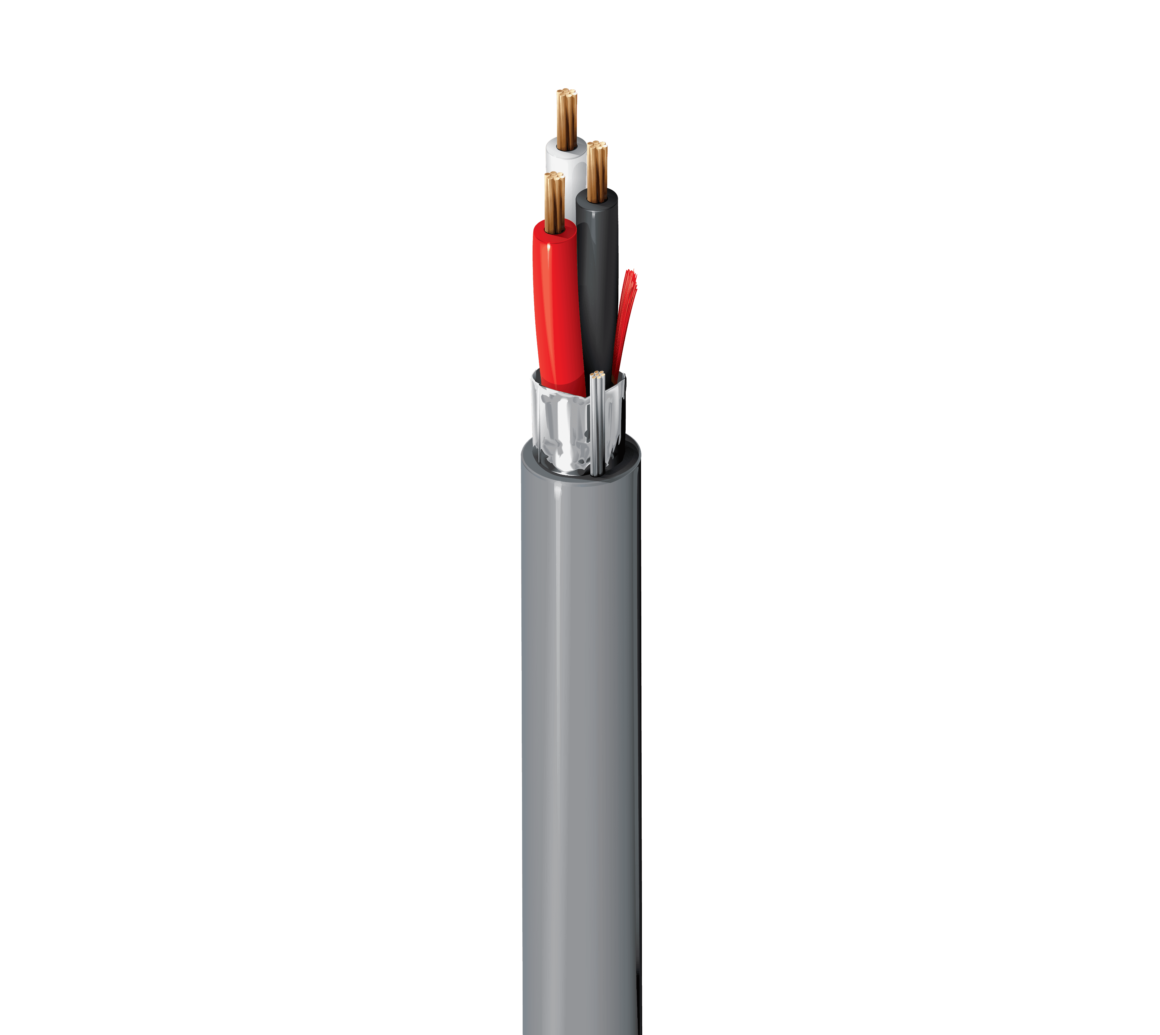 Belden 6301FE 877, Commercial Audio Cable 3C 18 AWG FLRST FS Natural