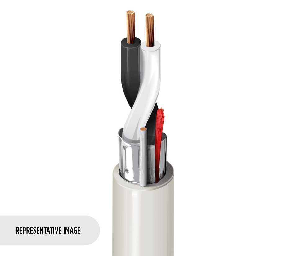 Belden 6320FE 877, Multi Conductor 2C 18 AWG FLRST FS Natural