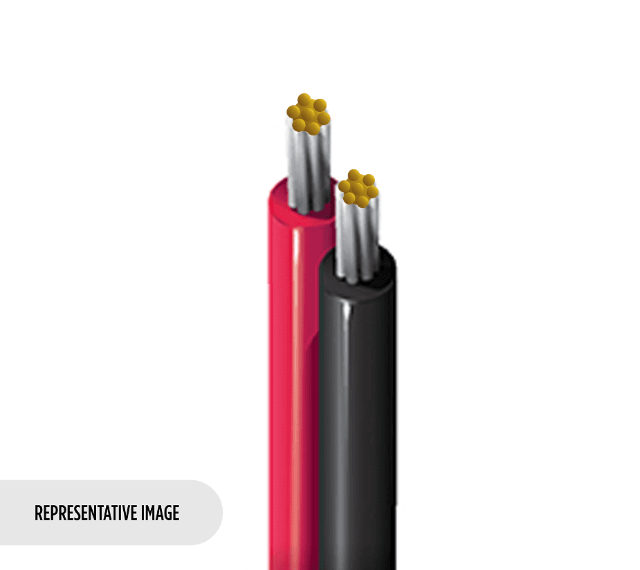 Belden 8460 063, Speaker Cable Open Twisted TW PR NAT Black White