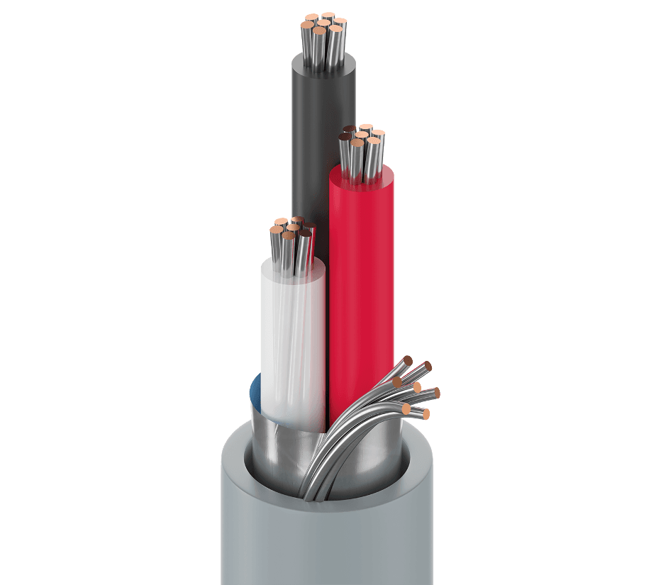 Belden 8772 060, Multi Conductor Cable 3C 20 AWG PE PVC Jacket