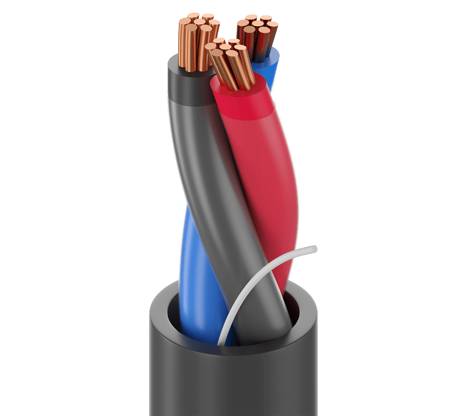 Belden 28110A, Control Cable 3C 12 AWG PVC NYL 600V UL TC ER E2