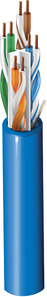 Belden 3613 005, Enhanced Category 6 Cable 4 pair U/UTP CMP PVC