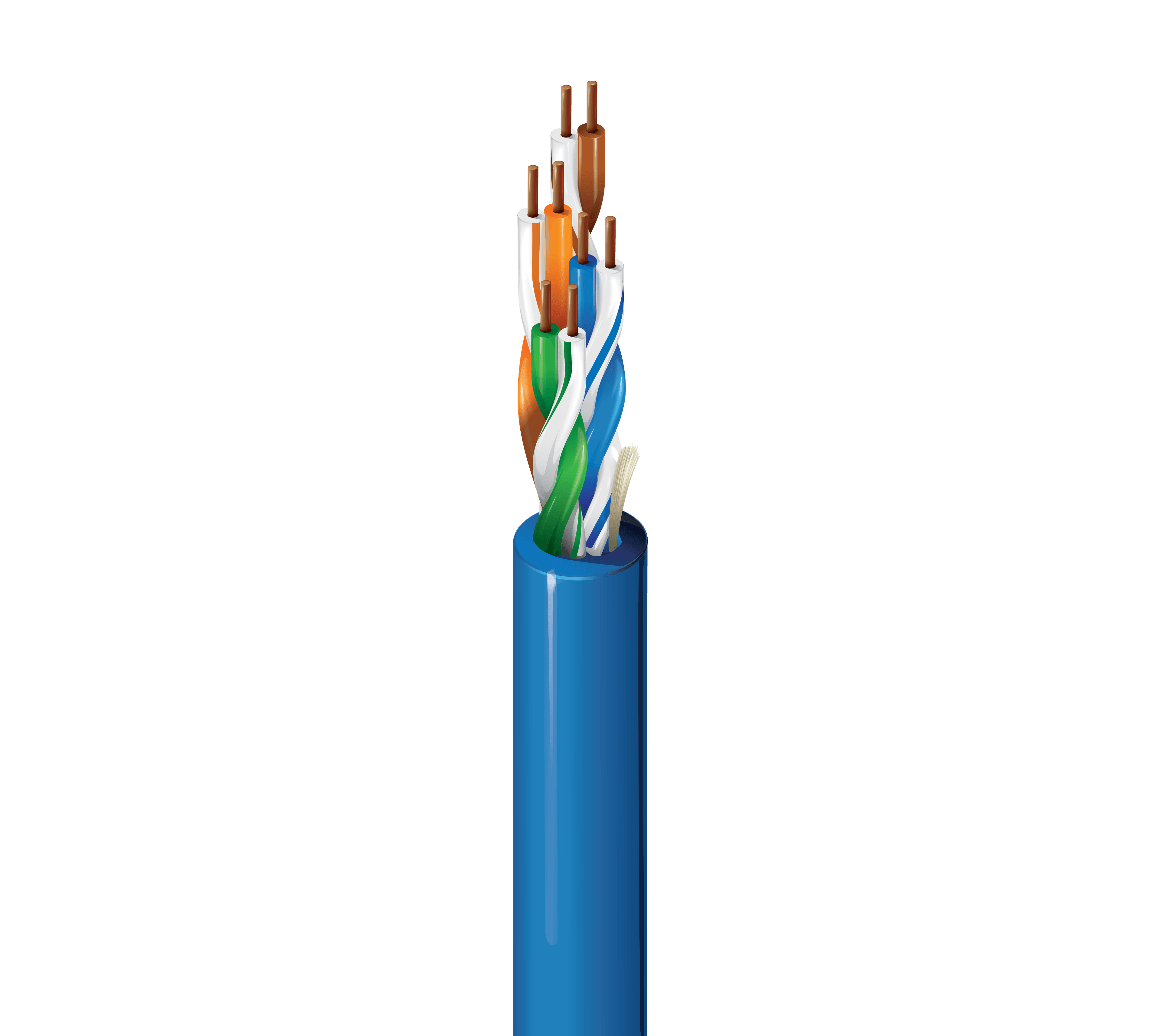 Belden D6UP 009U, Premise Horizontal Cat6 Cable 4 Pair 23AWG UTP