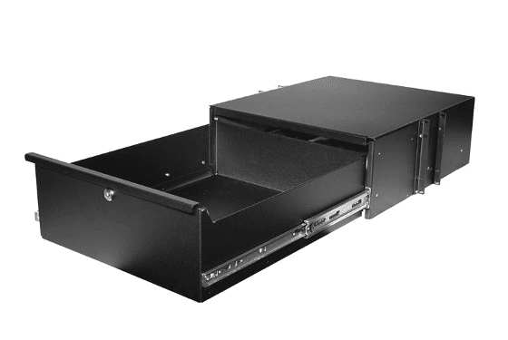 Chatsworth Products 13083-719, Lockable Storage Drawer 19W x 5.25H Black