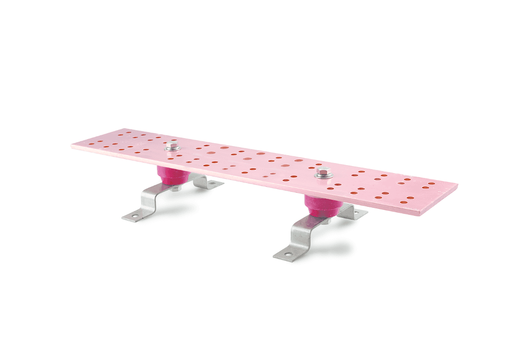 Chatsworth Products 40153-020, TMGB Pattern Busbar 4W x 0.25H x 20L Copper