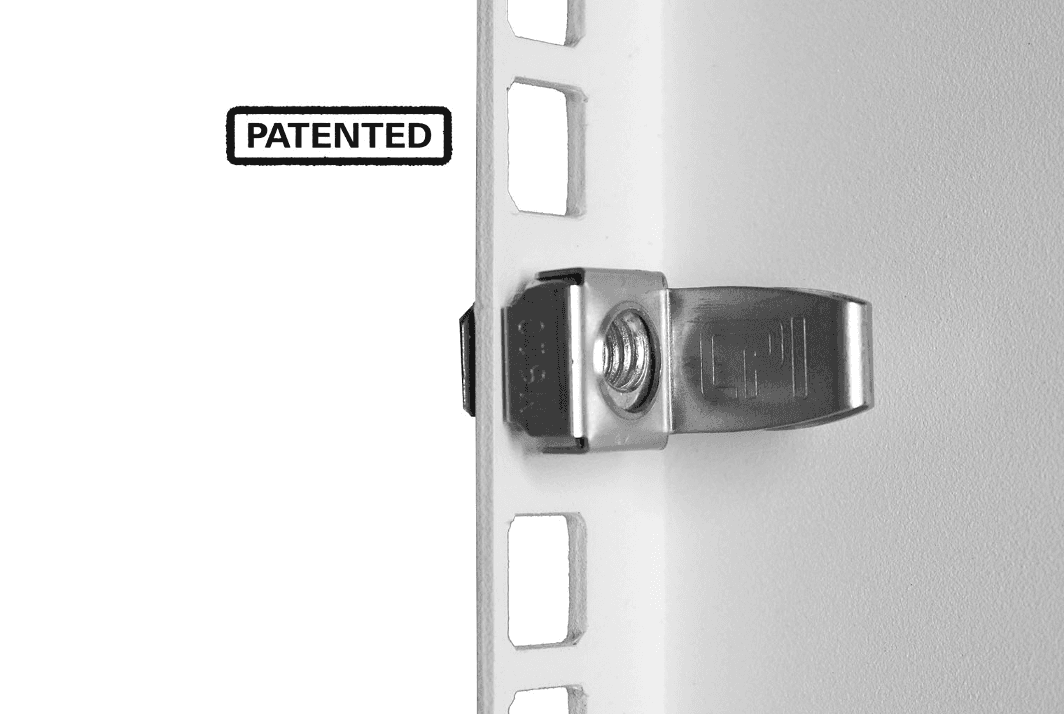 Chatsworth Products 76545-002, Clik Nut Hardware Kit 10-32 Zinc Finish 250 Pack