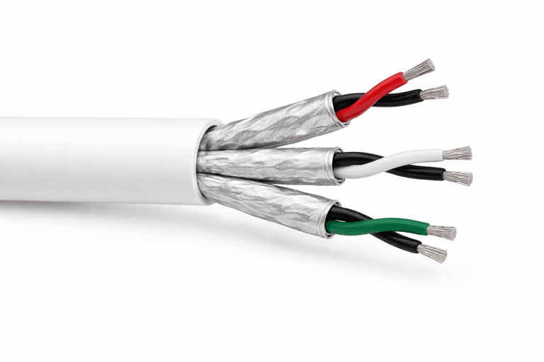 22 AWG 3-Pair Individually Shielded FEP/PVC Plenum Cable