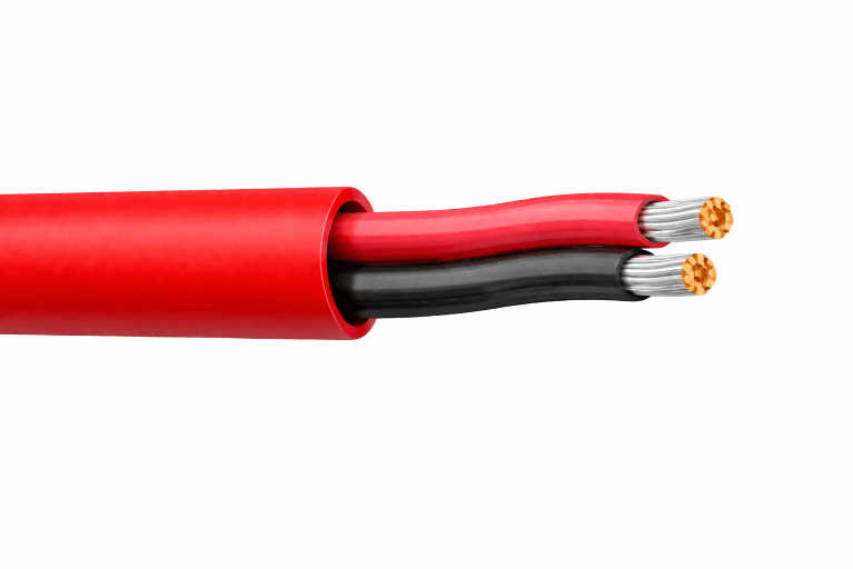 22 AWG 2-Conductor FEP Plenum 150°C Cable
