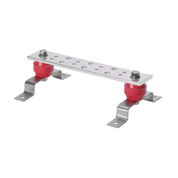 Panduit GB4B0612TPI-1, Erdungssammelschiene aus Kupfer 4 in. x 12 in. 1 Loch