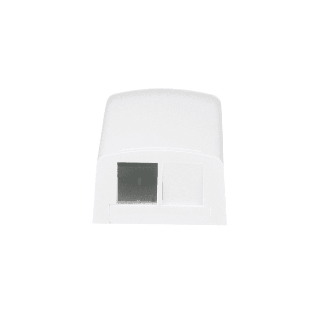 Panduit NK2BXIW-A, Caja de Montaje en Superficie 2 Puertos ABS Blanco Internacional