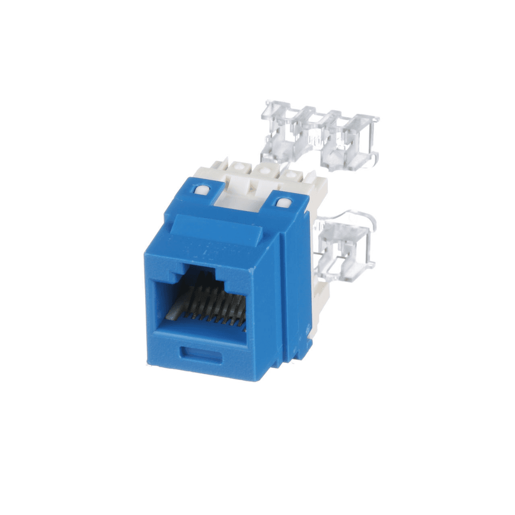 Panduit NK688MWH-Q, Módulo de jack 110 punchdown 1 puerto UTP blanco, paquete de 25