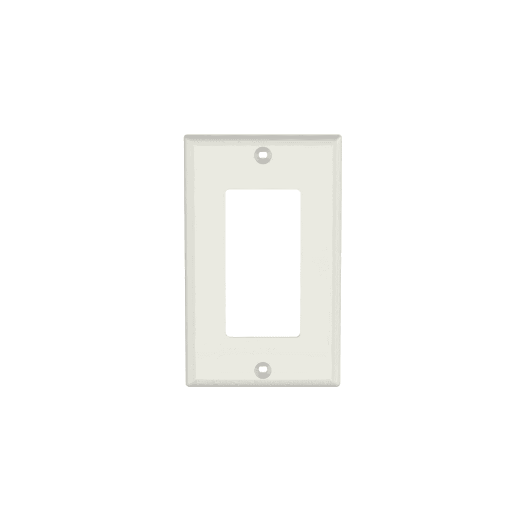 Panduit CPGIW, placca 1 gang 1 porta ABS bianco sporco