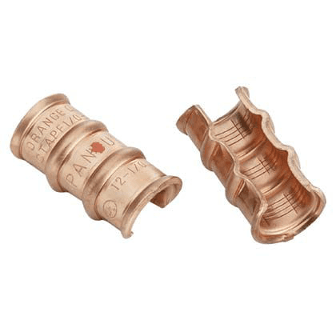 Panduit CTAPF2-12-C, Derivazione a compressione in rame a forma C 600VAC