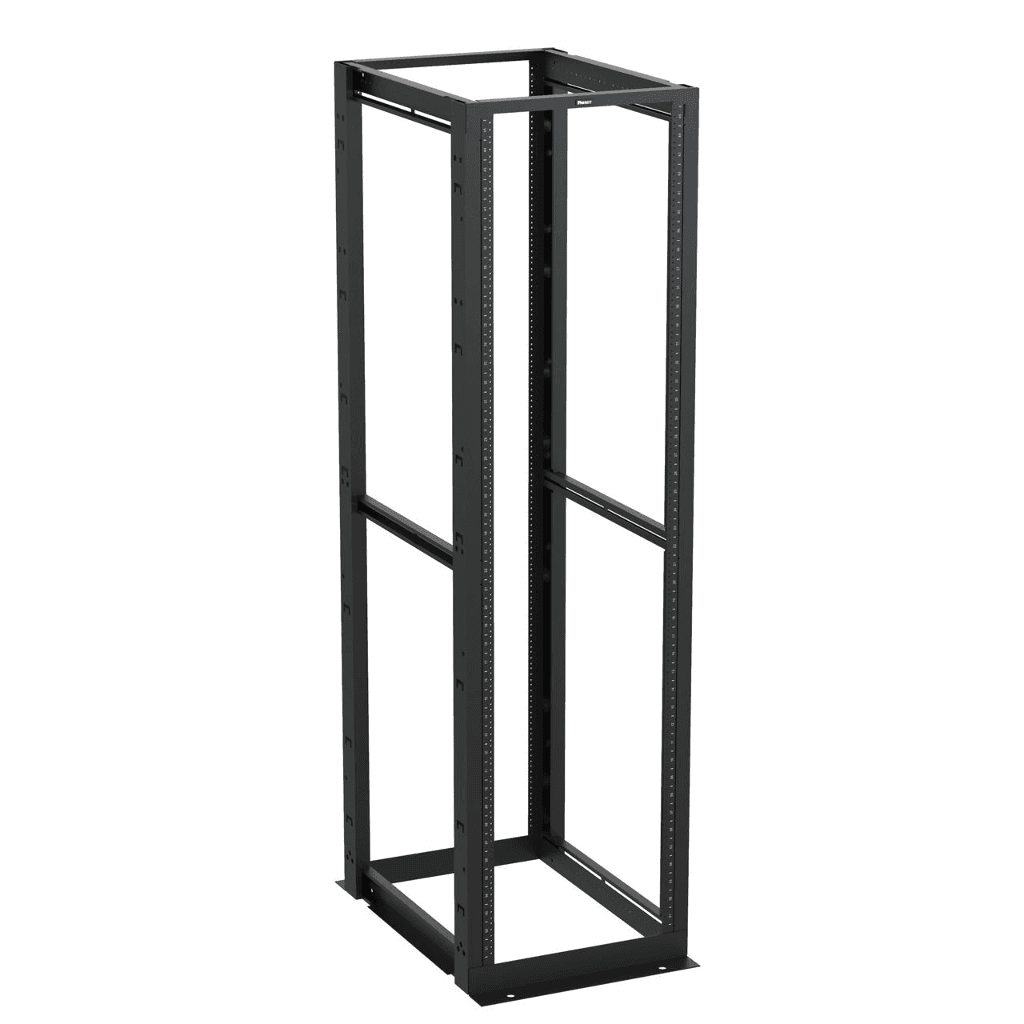 Panduit R4PCN, Rack regolabile nero 45U 84 in. acciaio a 4 montanti