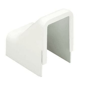 Panduit DCF5EI-X, raccordo terminale d'ingresso per soffitto ribassato a bassa caduta di tensione in ABS, confezione da 10
