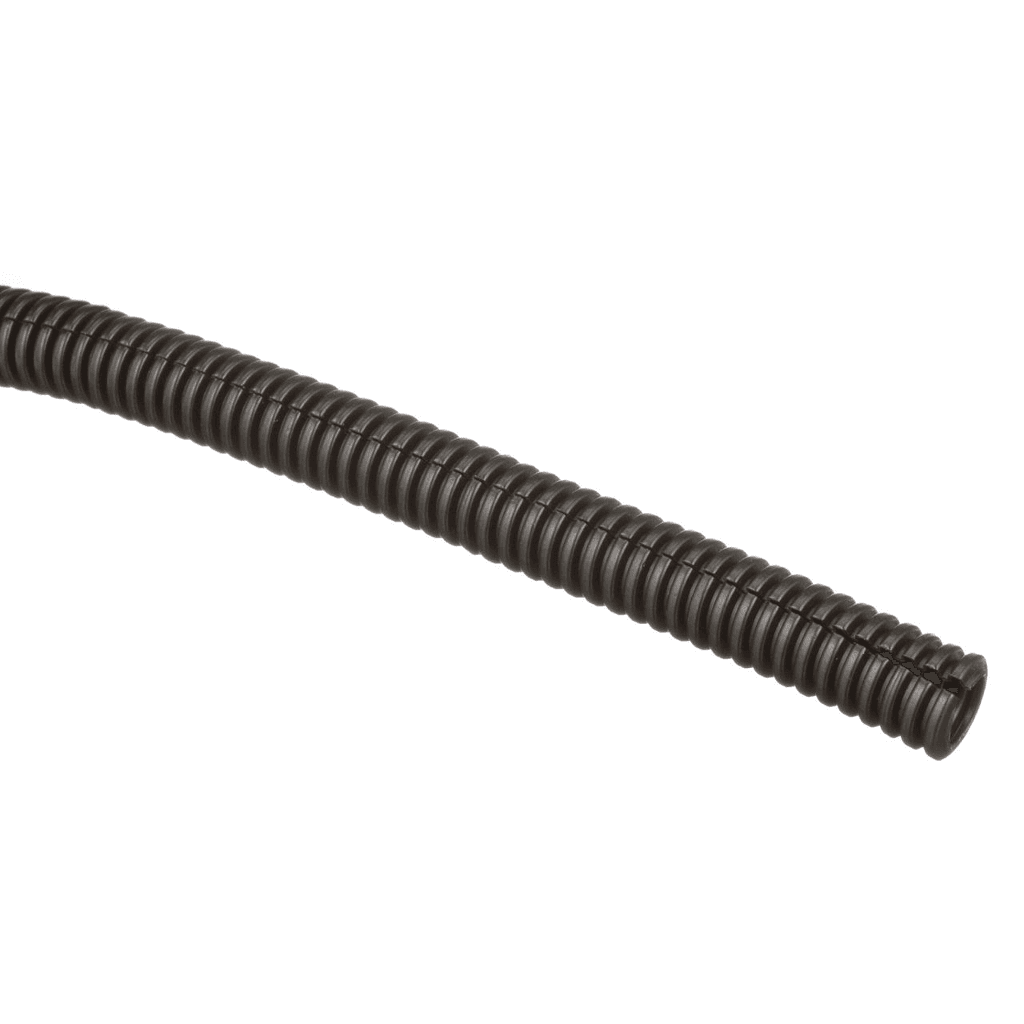 Panduit CLT35F-C20, guaina corrugata spaccata 0.35 in. 100 ft. Polietilene Nero