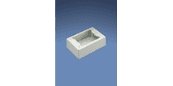 Panduit JBP1WH, Scatola di derivazione in PVC con classificazione per alimentazione a due pezzi bianca