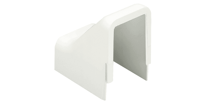 Panduit DCF3EI-X, raccordo terminale di ingresso per soffitto sospeso ABS a scatto 50V Avorio, confezione da 10