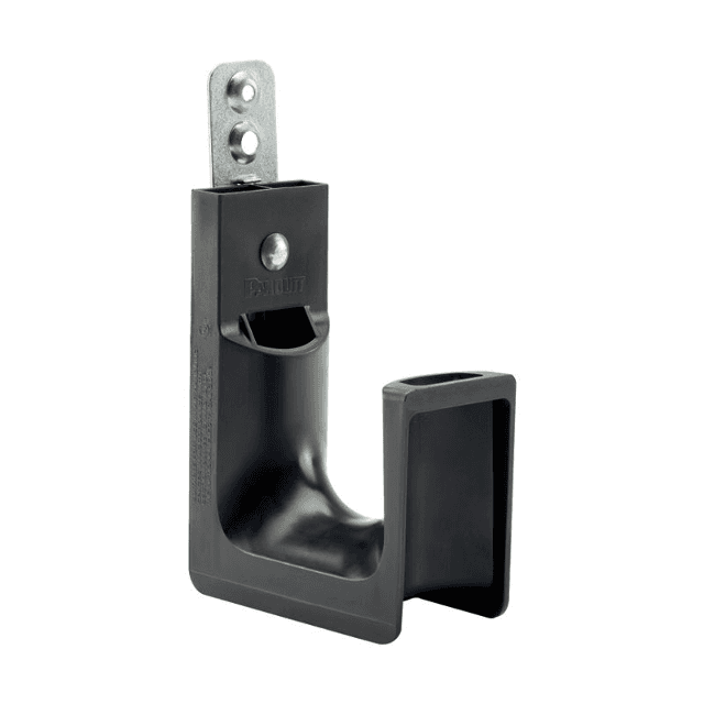 Panduit JP2WP2B-L20, J Hook 2 in. Dia 30 lb. Carico Metallo Nylon 6.6 Nero