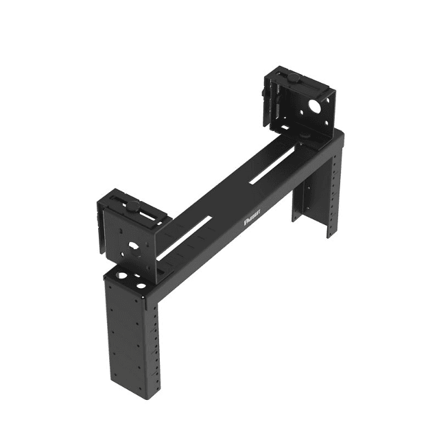 Panduit PZLRB2U, Rack di distribuzione a soffitto nero 2U 2 montanti