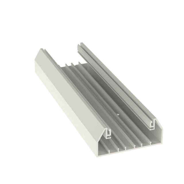 Panduit T70BWH10, Canaleta de superficie de PVC para bajo voltaje 10 ft. (3m)