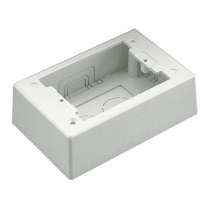 Panduit JBP1IW, Scatola di derivazione omologata per alimentazione Bianco sporco Altezza 1.75 in.