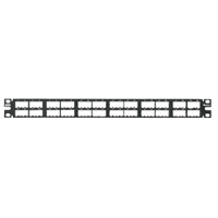 Panduit CPP48HDWBLY, Patch panel a montaggio a filo 48 porte 1U nero