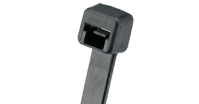 Panduit PLT1.5I-M0, Fascetta fermacavi 5.6 in. Nero Nylon 6.6 40 lb., Confezione da 1000