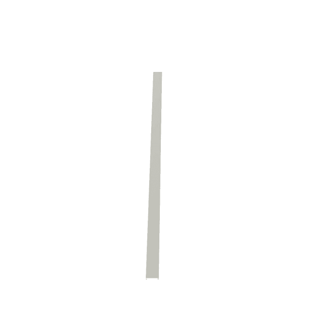 Panduit NC2WH6, Bündiger Kanaldeckel PPO Weiß 6 ft 2.25 in.
