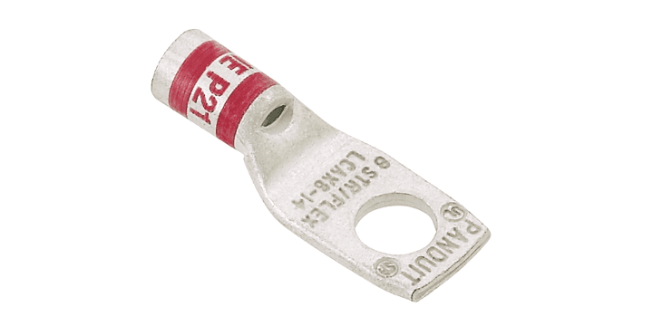 Panduit LCAX2-12-E, Capocorda a compressione 2 AWG rame 1 foro 1/2 in. P33