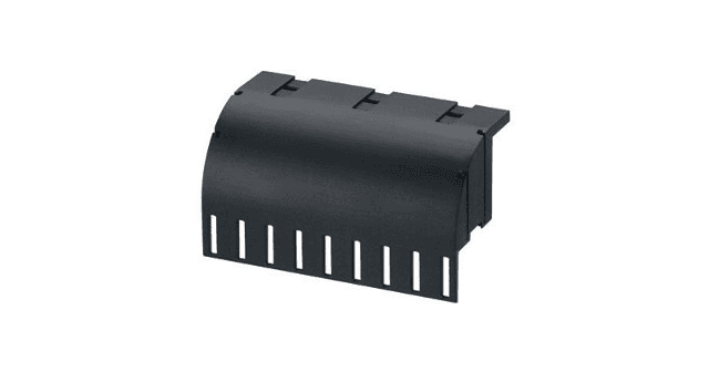 Panduit CMWB, Base a cascata per gestione cavi nera 3.07 in. (78mm)