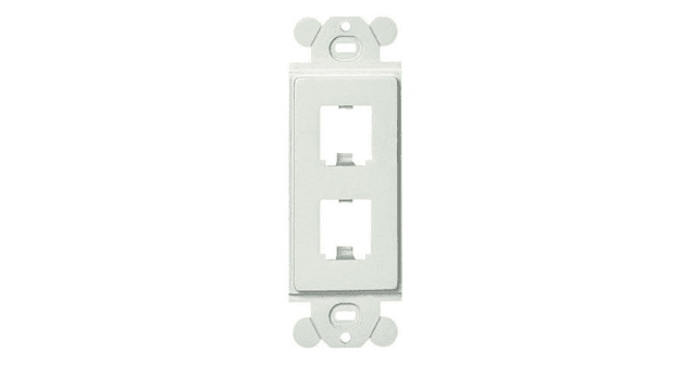 Panduit CFG4WH, Adattatore ABS Bianco