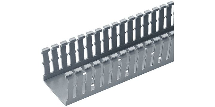 Panduit F1.5X1.5LG6, canalina portacavi di base PVC 6 ft 1.75 in x 1.62 in