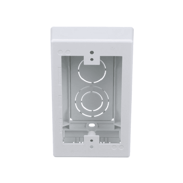 Panduit JBX3510WH-A, Scatola di derivazione a bassa tensione in due pezzi a scatto, bianca