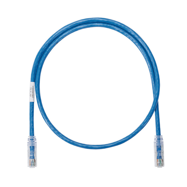 Panduit NK6PC7BUY, Cable de parcheo modular Cat6 T568A/B 7FT Azul