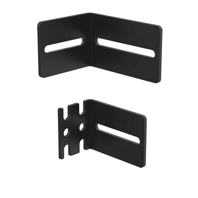 Panduit FZBA1.5X4, Verstellbarer Z-Winkel Stahl 1.9 in. (48.3mm)