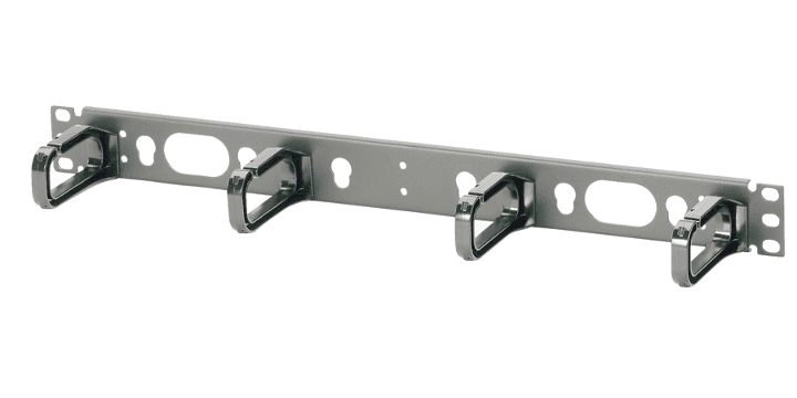 Panduit CMPHF1, Gestore cavi orizzontale monolato 1U nero