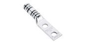 Panduit LCC2-14AW-Q, Capocorda a compressione 2 AWG rame 2 fori per perno 1/4 in.