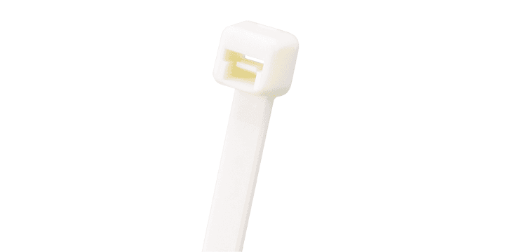 Panduit PLT1M-M69, Fascetta fermacavo 3.9 in. Avorio Nylon 6.6 18 lb, confezione da 1000
