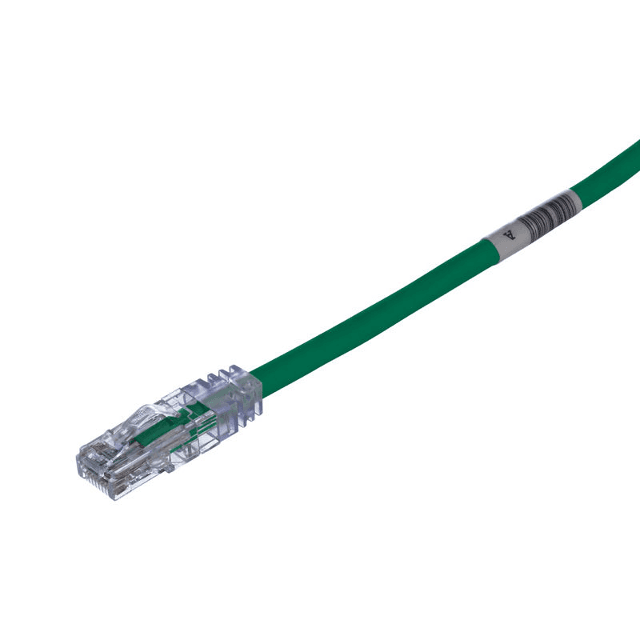 Panduit UTPSP11GRY, Cable de parcheo 24 AWG U/UTP verde 11 ft RJ45 8