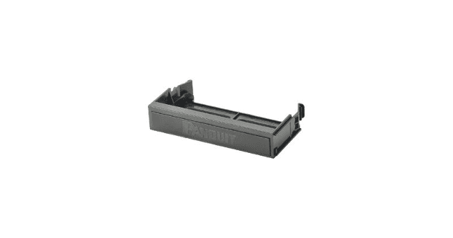 Panduit QPPBBL, Pannello patch in policarbonato nero