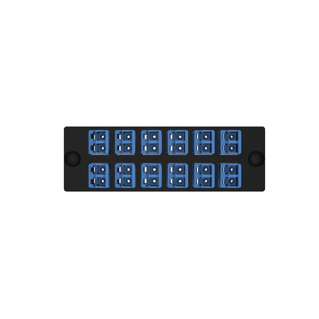 Panduit FAP6WAQDLCZ, Pannello adattatore a caricamento frontale 6 fibre multi-modale OM3/OM4