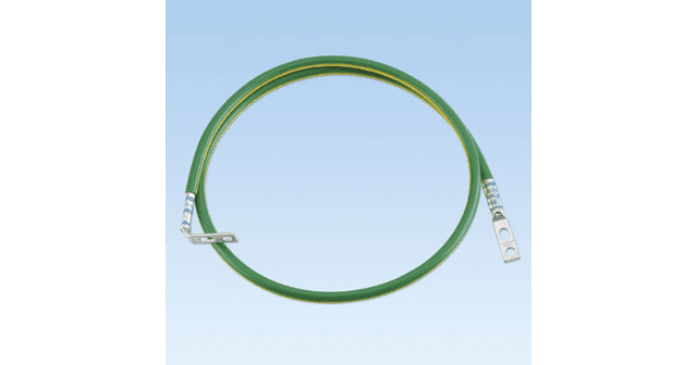 Panduit RGEJ636PFY, cavallotto di messa a terra dell’apparecchiatura #6 AWG 36 in Verde; Giallo
