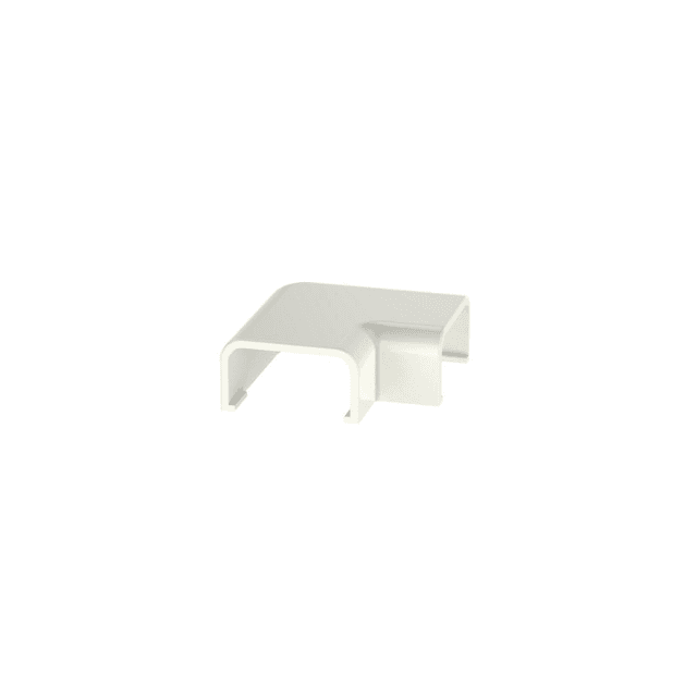 Panduit RAF5WH-E, raccordo ad angolo retto a bassa tensione bianco altezza 0.58 in.