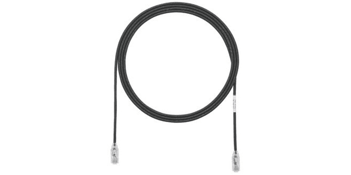 Panduit UTP28SP7BL, Cavo patch 28AWG U/UTP a trefoli nero