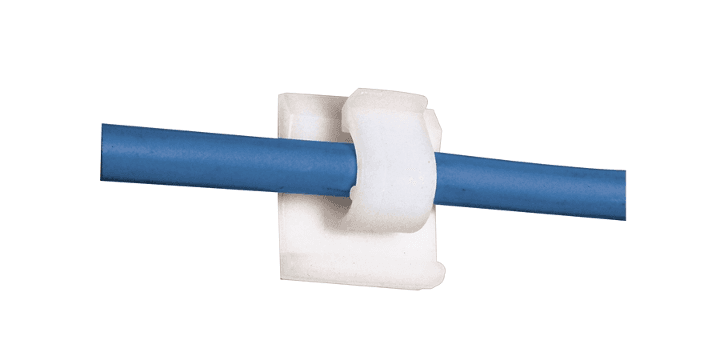 Panduit ACC38-A-C, Drahtclip mit Klebeband, max. Bündeldurchmesser 0.38 in., Packung mit 100